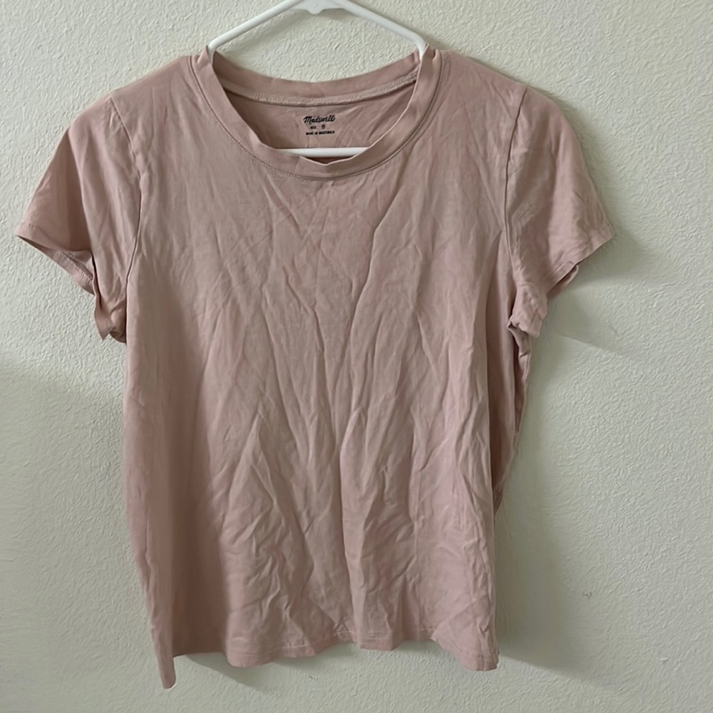 Madewell lilac tshirt size small